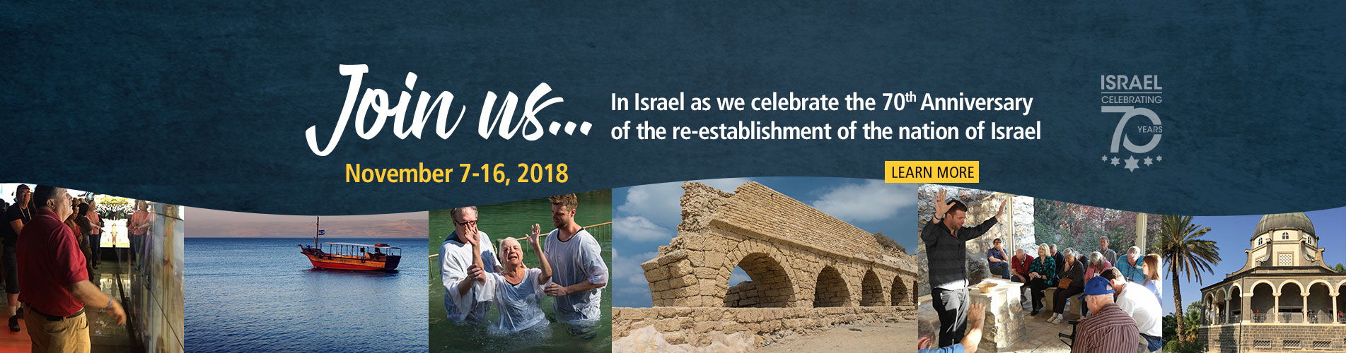 Join Us In Israel