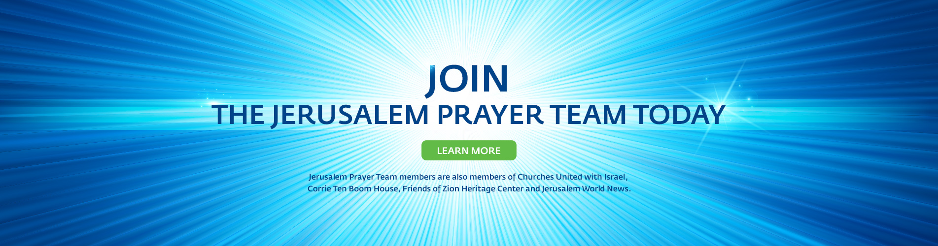Dr Mike Evans - President - Jerusalem Prayer Team